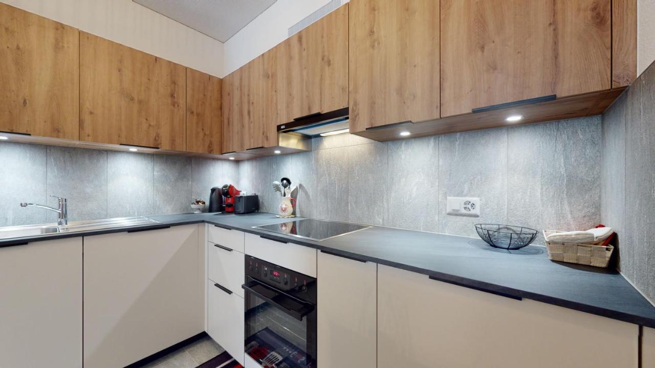 Apartment With Sauna And Mountain View Leukerbad Esterno foto