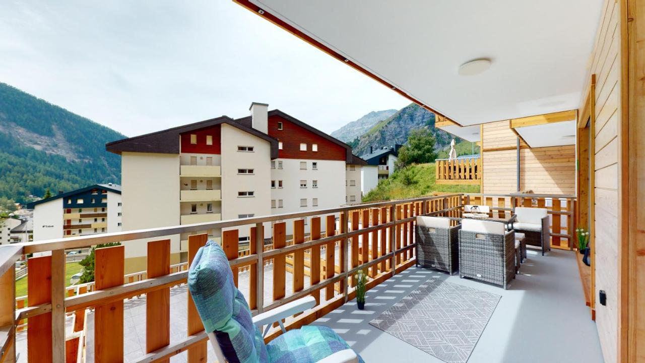 Apartment With Sauna And Mountain View Leukerbad Esterno foto