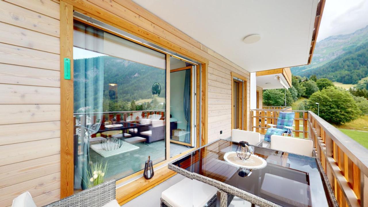 Apartment With Sauna And Mountain View Leukerbad Esterno foto